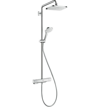 Komplet prysznicowy 280 1jet EcoSmart z termostatem Chrom Croma E Hansgrohe (27660000)