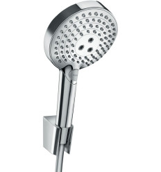 Punktowy zestaw prysznicowy 120 3jet PowderRain z wężem 160 cm Chrom Raindance Select S Hansgrohe (27668000)