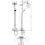 Komplet prysznicowy 280 1jet z termostatem, wannowy Chrom Croma E Hansgrohe (27687000)