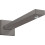 Ramię prysznicowe 39 cm, kwadratowe Czarny Chrom Szczotkowany Hansgrohe (27694340)