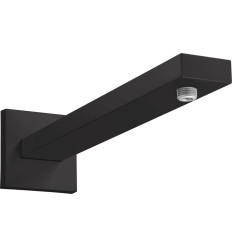 Ramię prysznicowe 39 cm, kwadratowe Czarny Matowy Hansgrohe (27694670)