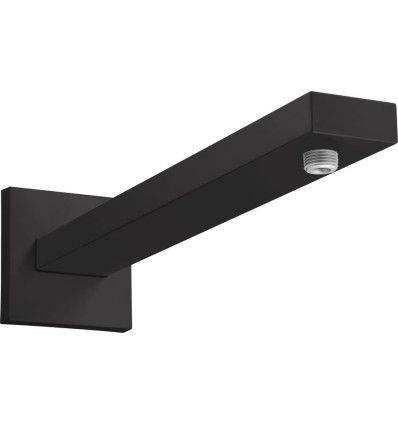 Ramię prysznicowe 39 cm, kwadratowe Czarny Matowy Hansgrohe (27694670)