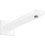 Ramię prysznicowe 39 cm kwadratowe Biały Matowy Hansgrohe (27694700)