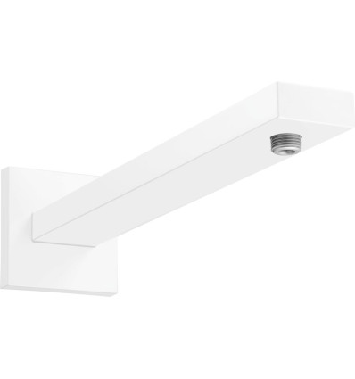 Ramię prysznicowe 39 cm kwadratowe Biały Matowy Hansgrohe (27694700)