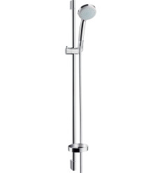 Zestaw prysznicowy Vario z drążkiem 90 cm i mydelniczką Chrom Croma 100 Hansgrohe (27771000)