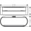 Pudełko głębokie WallStoris biały mat Hansgrohe (27912700)