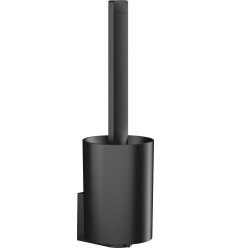 Szczotka do WC z pojemnikiem, ścienna Czarny Matowy WallStoris Hansgrohe (27927670)