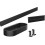 Pakiet prysznicowy Czarny Matowy WallStoris Hansgrohe (27967670)