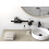 Pakiet łazienkowy Czarny Matowy WallStoris Hansgrohe (27968670)