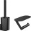 Pakiet toaletowy Czarny Matowy WallStoris Hansgrohe (27969670)