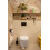 Pakiet toaletowy Czarny Matowy WallStoris Hansgrohe (27969670)