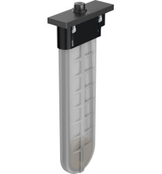 Element zewnętrzny prostokątny Czarny Chrom Szczotkowany sBox Hansgrohe (28010340)
