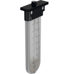 Element zewnętrzny prostokątny Czarny Matowy sBox Hansgrohe (28010670)
