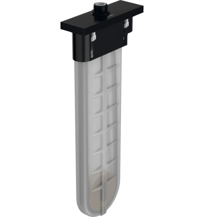 Element zewnętrzny prostokątny Czarny Matowy sBox Hansgrohe (28010670)