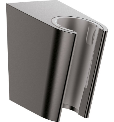 Uchwyt prysznicowy Porter S Czarny Chrom Szczotkowany Hansgrohe (28331340)