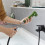 Zestaw szybkozłączek Czarny Hansgrohe (28346000)