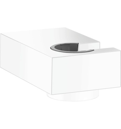Uchwyt prysznicowy Porter E Biały Matowy Hansgrohe (28387700)