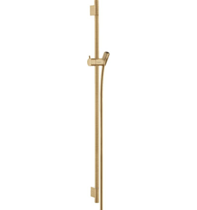 Drążek prysznicowy S Puro 90 cm z wężem Isiflex 160 cm Brąz Szczotkowany Unica Hansgrohe (28631140)