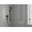 Drążek prysznicowy S Puro 90 cm z wężem Isiflex 160 cm Czarny Matowy Unica Hansgrohe (28631670)