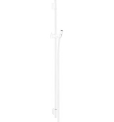 Drążek prysznicowy S Puro 90 cm z wężem Isiflex 160 cm Biały Matowy Unica Hansgrohe (28631700)