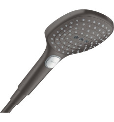 Słuchawka prysznicowa 120 Select Raindance Select czarny chrom szczotkowany Hansgrohe (28728340)