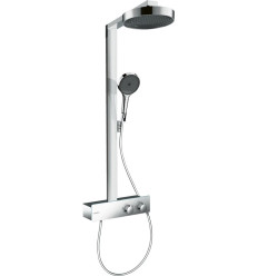 Komplet prysznicowy 250 1jet EcoSmart z termostatem ShowerTablet 350 Chrom Rainfinity Hansgrohe (28742000)