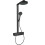 Komplet prysznicowy 250 1jet EcoSmart z termostatem ShowerTablet 350 Czarny Matowy Rainfinity Hansgrohe (28742670)