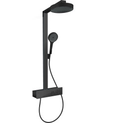 Komplet prysznicowy 250 1jet EcoSmart z termostatem ShowerTablet 350 Czarny Matowy Rainfinity Hansgrohe (28742670)