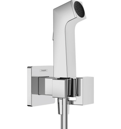 Główka prysznicowa Bidette 1jet E EcoSmart z mieszaczem, uchwytem i wężem prysznicowym 125 cm Chrom Hansgrohe (29233000)