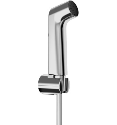 Główka prysznicowa Bidette 1 jet S EcoSmart z uchwytem prysznicowym i wężem ciśnieniowym 125 cm Chrom Hansgrohe (29234000)