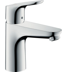Jednouchwytowa bateria umywalkowa 100 CoolStart bez kompletu odpływowego Chrom Focus Hansgrohe (31509000)
