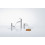Jednouchwytowa bateria umywalkowa 100 bez kompletu odpływowego Chrom Focus Hansgrohe (31517000)
