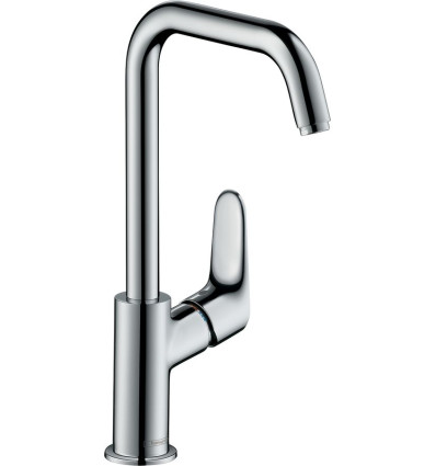 Jednouchwytowa bateria umywalkowa 240 z obrotową wylewką bez kompletu odpływowego Chrom Focus Hansgrohe (31519000)