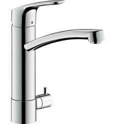 Jednouchwytowa bateria kuchenna 200, z zaworem umożliwiającym podłączenie zmywarki Chrom Focus M41 Hansgrohe (31803000)