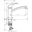 Jednouchwytowa bateria kuchenna 160, 1jet Stal Szlachetna Finish Focus M41 Hansgrohe (31806800)