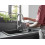 Jednouchwytowa bateria kuchenna 240, wyciągana wylewka, 2jet Chrom Focus M41 Hansgrohe (31815000)