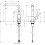 Jednouchwytowa bateria kuchenna 280, 1jet Chrom Focus M41 Hansgrohe (31817000)