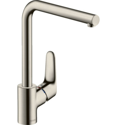 Jednouchwytowa bateria kuchenna 280, 1jet Stal Szlachetna Finish Focus M41 Hansgrohe (31817800)