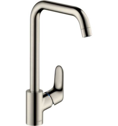 Jednouchwytowa bateria kuchenna 260, 1jet Stal Szlachetna Finish Focus M41 Hansgrohe (31820800)
