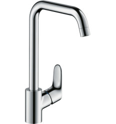 Jednouchwytowa bateria kuchenna 260, EcoSmart, 1jet Chrom Focus M41 Hansgrohe (31821000)