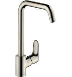 Jednouchwytowa bateria kuchenna 260, EcoSmart, 1jet Stal Szlachetna Finish Focus M41 Hansgrohe (31821800)