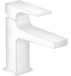 Bateria umywalkowa 100 z kpl. odpływ. Push-Open Biały Matowy Metropol Hansgrohe (32500700)