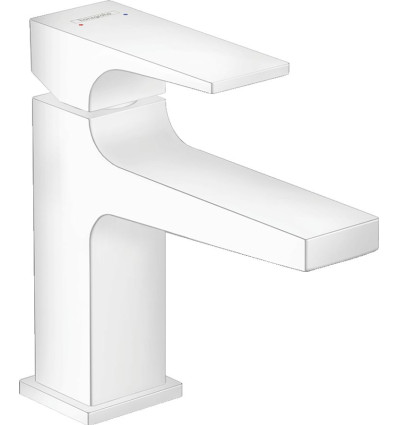 Bateria umywalkowa 100 z kpl. odpływ. Push-Open Biały Matowy Metropol Hansgrohe (32500700)