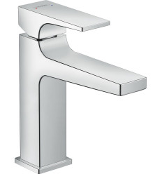 Bateria umywalkowa 110 z kompletem odpływowym z cięgłem Chrom Metropol Hansgrohe (32506000)