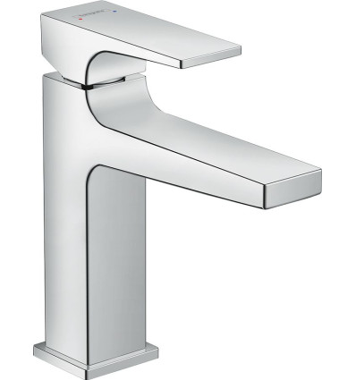 Bateria umywalkowa 110 z kompletem odpływowym z cięgłem Chrom Metropol Hansgrohe (32506000)