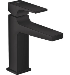 Bateria umywalkowa 110 z kompletem odpływowym Push-Open Czarny Matowy Metropol Hansgrohe (32507670)