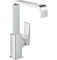 Bateria umywalkowa 230 z kompletem odpływowym Push-Open Chrom Metropol Hansgrohe (32511000)