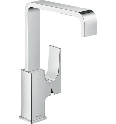 Bateria umywalkowa 230 z kompletem odpływowym Push-Open Chrom Metropol Hansgrohe (32511000)