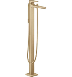 Bateria wannowa wolnostojąca Brąz Szczotkowany Metropol Hansgrohe (32532140)