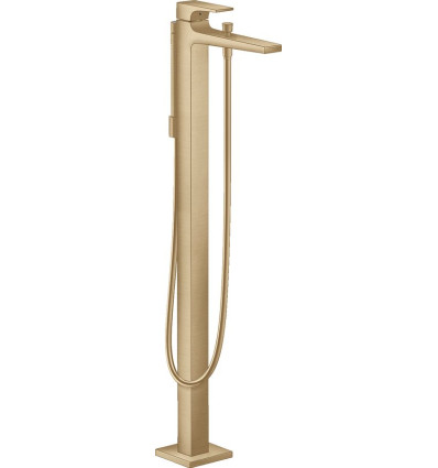 Bateria wannowa wolnostojąca Brąz Szczotkowany Metropol Hansgrohe (32532140)
